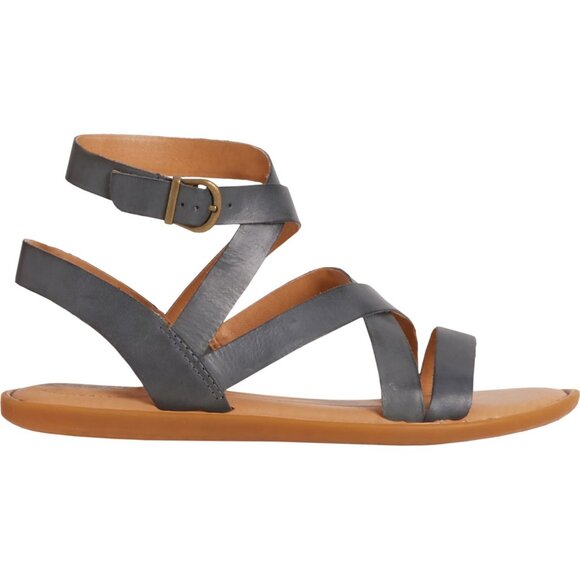 Born Shoes - new BORN Leather Libra Flat Gladiator Comfort Sandals in Blue